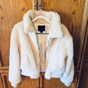 Sanctuary Cream Teddy Jacket